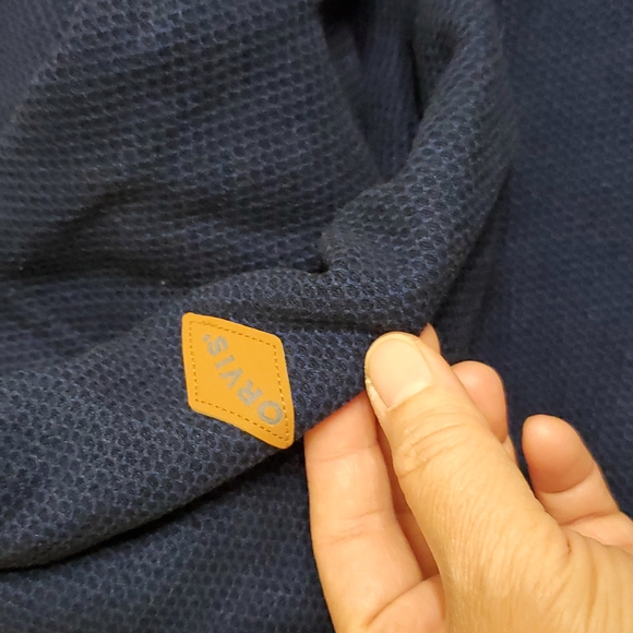 NWT-Orvis Brighton Men's Sherpa Lined 1/4 Zip Pullover - Picture 5 of 5